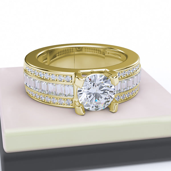 Gold Engagement Ring - 05GG41