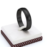 Black Rhodium Gold Wedding Band - 05GG47