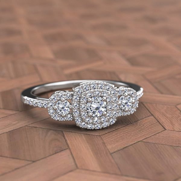 Gold Engagement Ring- 05GG54
