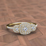 Gold Engagement Ring- 05GG54