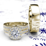 Gold Complete Wedding Set - 05GG77