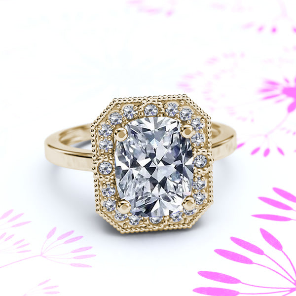 Gold Engagement Ring - 05GG78