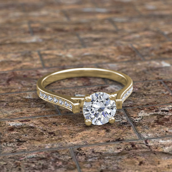 Gold Engagement Ring - 05GG80