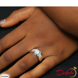 10K GOLD ENGAGEMENT RING - 05GG89V-8
