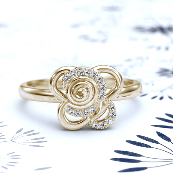 Gold Engagement Ring - 05GG95