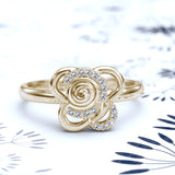 Gold Engagement Ring - 05GG95