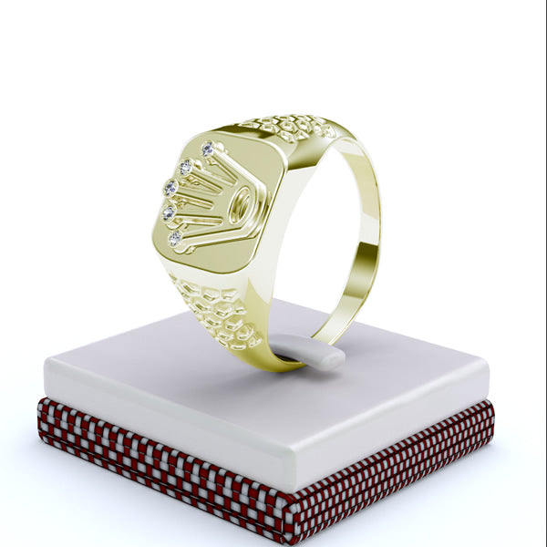 Gold Signet Ring - 05GG96