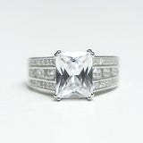 Sterling Silver Engagement Ring - 06AS21
