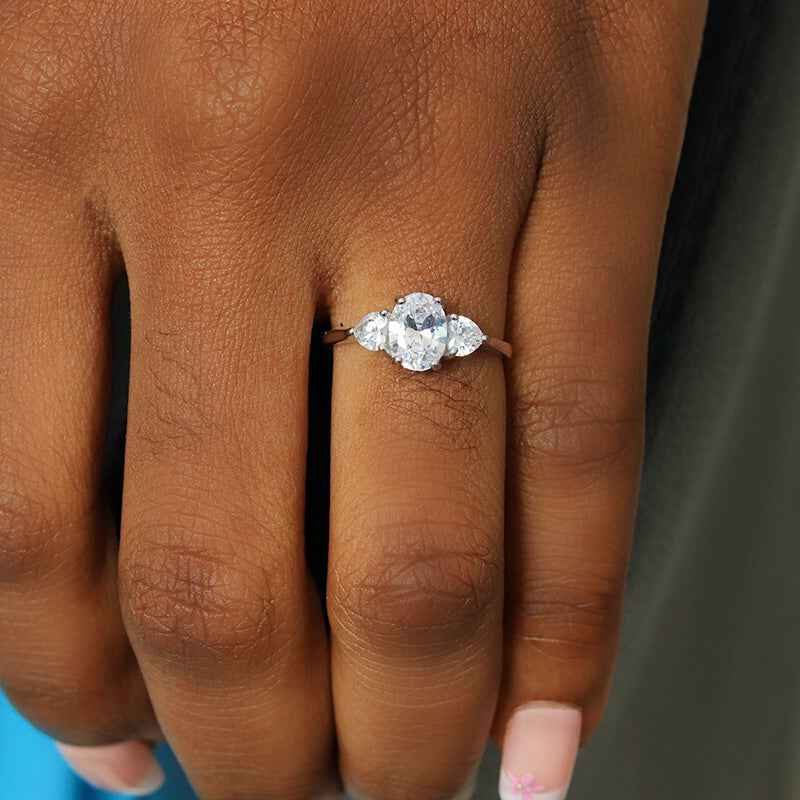 Sterling Silver Engagement Ring - 06AS31