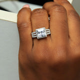 Sterling Silver Engagement Ring - 06AS33