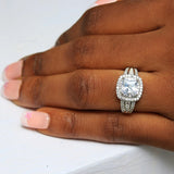 Sterling Silver Engagement Ring - 06AS42