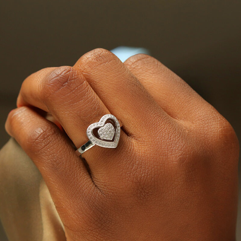 Sterling Silver Engagement Ring - 06AS45