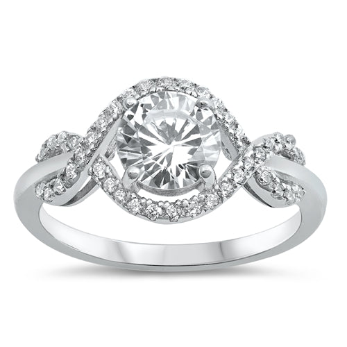 Sterling Silver Engagement Ring - 06AS56