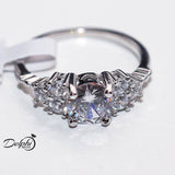 Sterling Silver Engagement Ring - 06AW01