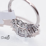 Sterling Silver Engagement Ring - 06AW01