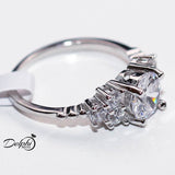 Sterling Silver Engagement Ring - 06AW01