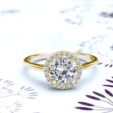 1.1ct Gold Engagement Ring - 06GG05