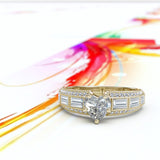 Baguette Diamond Engagement Ring - 06GG08