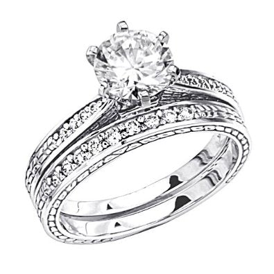 White Gold Bridal Sets