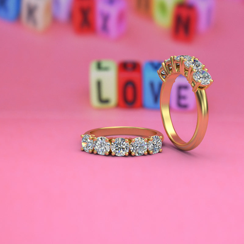 Gold Engagement Ring - 06GG42