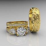 Gold Complete Wedding Set - 06GG54