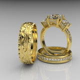 Gold Complete Wedding Set - 06GG54