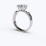1.6ct Princess Cut Solitaire Gold Engagement Ring - 06GG75