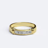 1.8ct Princess Cut Channel Set Wedding Band - 06GG77