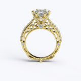 1.9ct Brilliant Cut Diamond Vintage Inspired Gold Engagement Ring - 06GG78