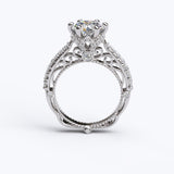 1.9ct Brilliant Cut Diamond Vintage Inspired Gold Engagement Ring - 06GG78