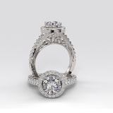 Gold Engagement Ring -- 06GG84