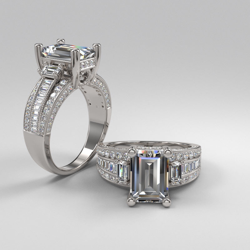 Gold Engagement Ring -- 06GG86