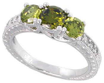 STERLING SILVER ENGAGEMENT RING