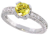 STERLING SILVER ENGAGEMENT RING