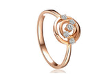 Rose Gold with Certified Diamonds Engagement Ring - 07AB69
