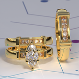 Gold Complete Wedding Set - 07GG01