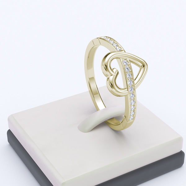 Gold Engagement Ring - 07GG02
