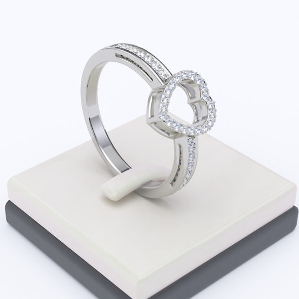 Gold Engagement Ring - 07GG03