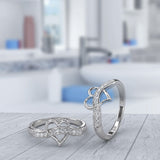 Yellow or White Gold Engagement Ring - 07GG08