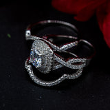 Sterling Silver Bridal Set - 08AS02