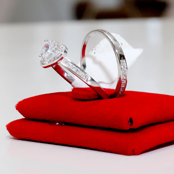 Sterling Silver Bridal Set - 08AS06