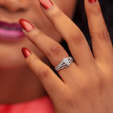 Sterling Silver Bridal Set - 08AS62