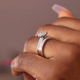 Sterling Silver Bridal Set - 08AS92