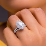 Sterling Silver Bridal Ring - 09AS05