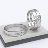 Gold Diamond Wedding Set - 09GG27