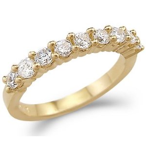 GOLD/DIAMOND ENGAGEMENT RING