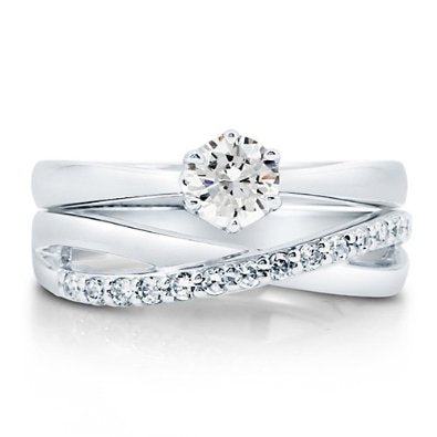 STERLING SILVER BRIDAL SET