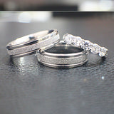 Titanium Wedding Set -10AB03