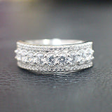 Sterling Silver Wedding Band - 10AB13