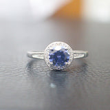 Sapphire Engagement Ring - 10AB69